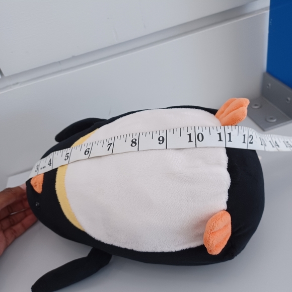 •Kohl's Cares Jeffers Penguin 🐧 Black and White Plush 12in - Picture 9 of 10